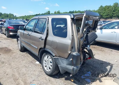 2006 Honda Cr-V Ex from USA, damaged, VIN SHSRD78866U438328